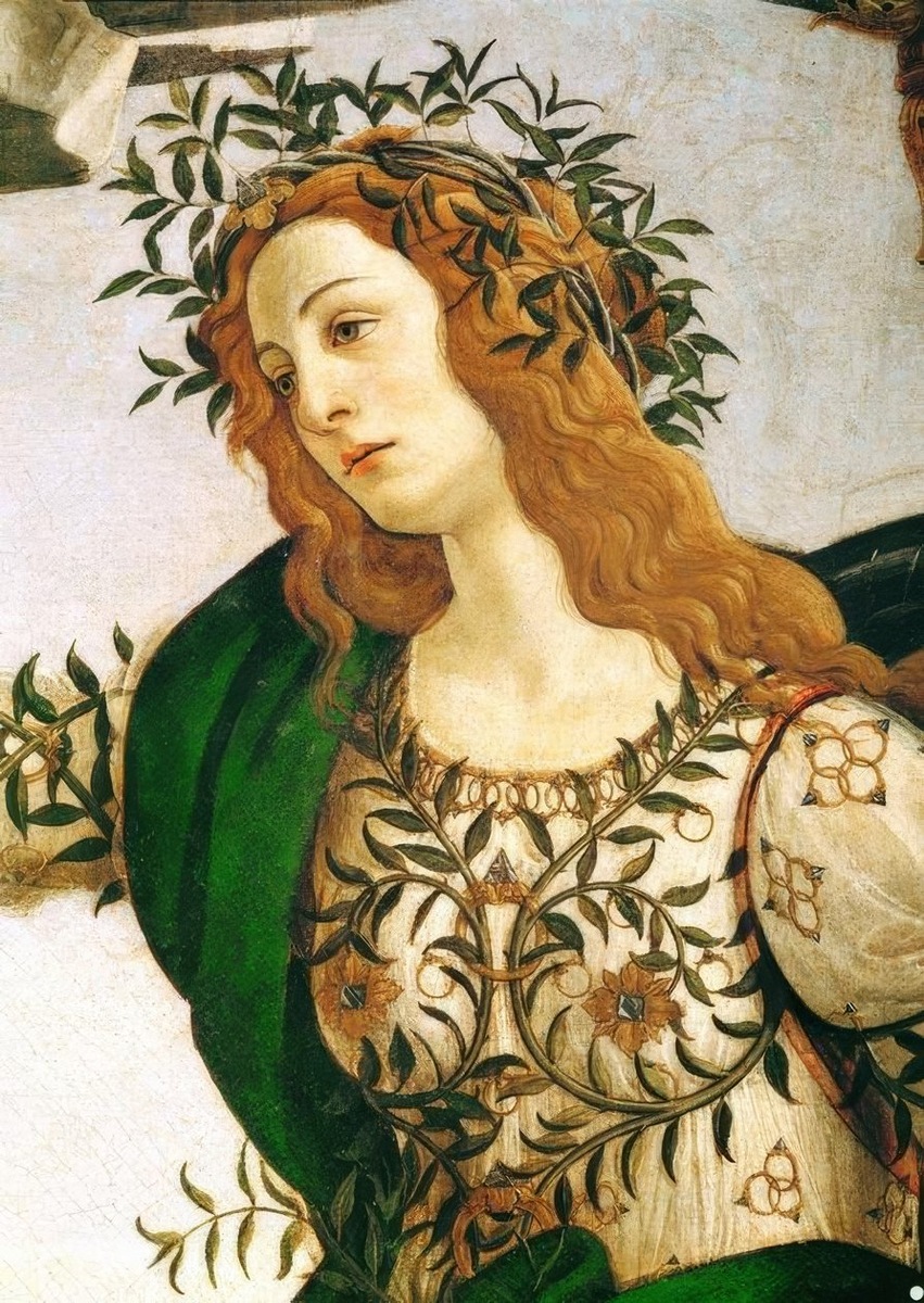 Сандро Боттичелли "Афина Паллада" (1483)