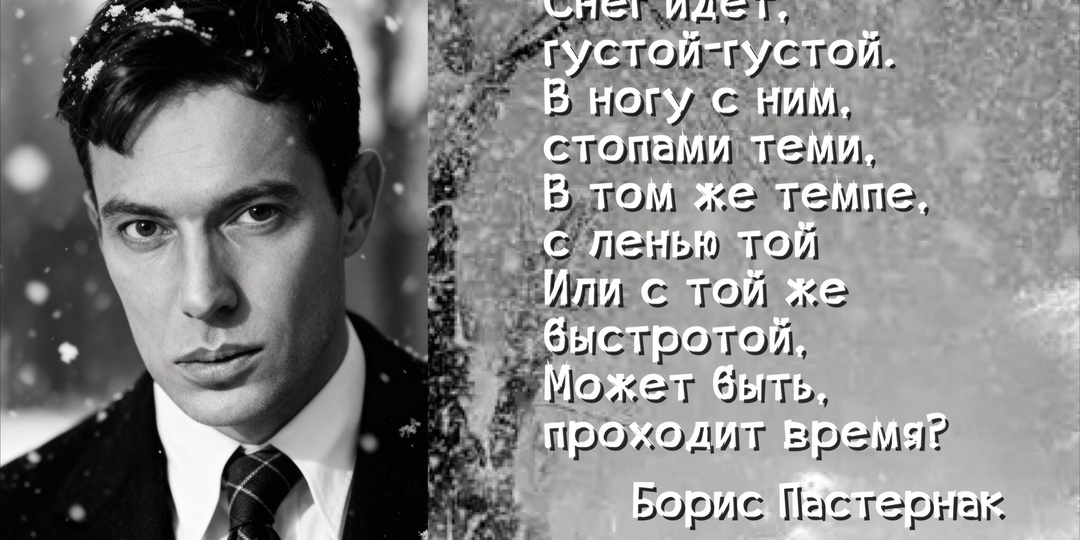 «Может быть, за годом год следуют, как снег идет…». Ко дню рождения русского поэта Бориса Пастернака (1890-1960).
