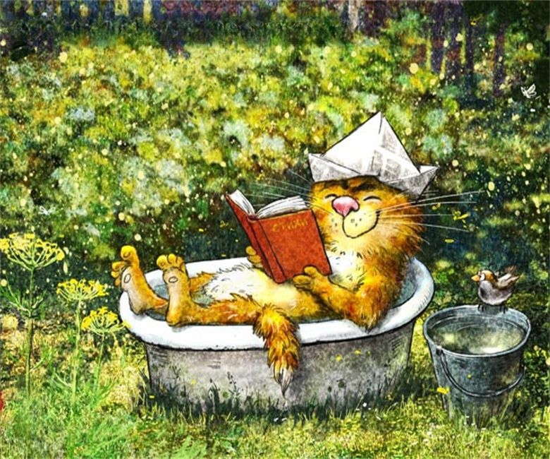 очаровательные коты Рины Зенюк