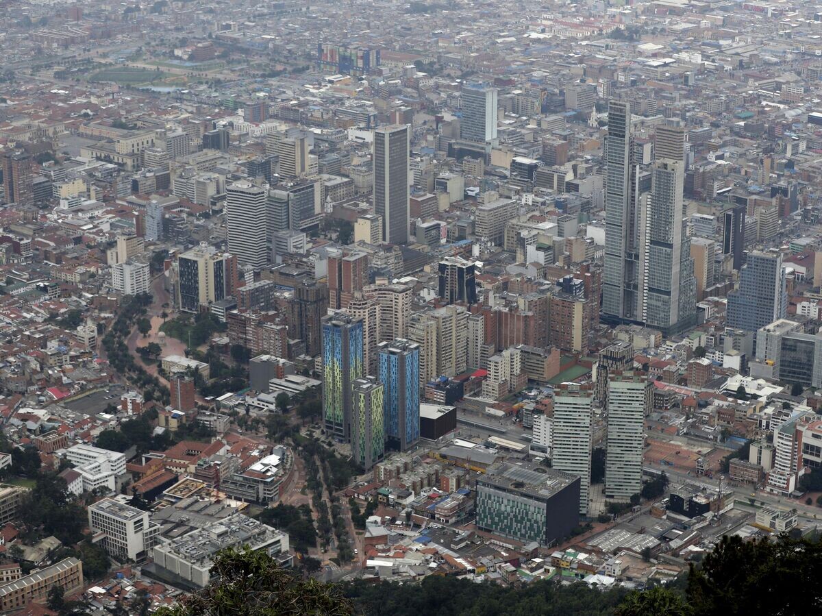    Вид на центр Боготы, Колумбия | © AP Photo / Fernando Vergara