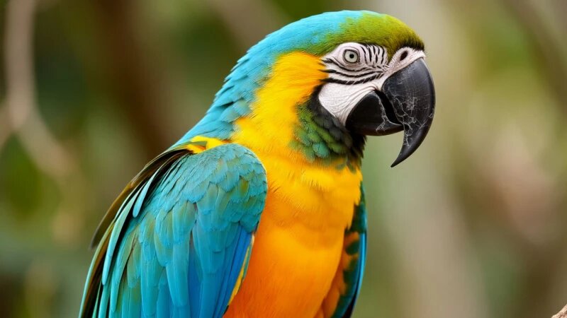     Попугай. shedevrum.ai