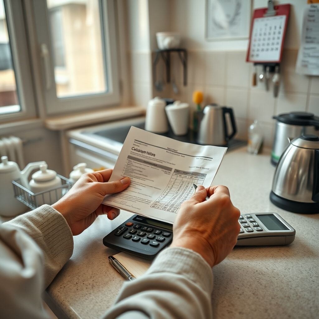 Практический расчет размера субсидии по коммунальным платежам в домашних условиях.  📷
