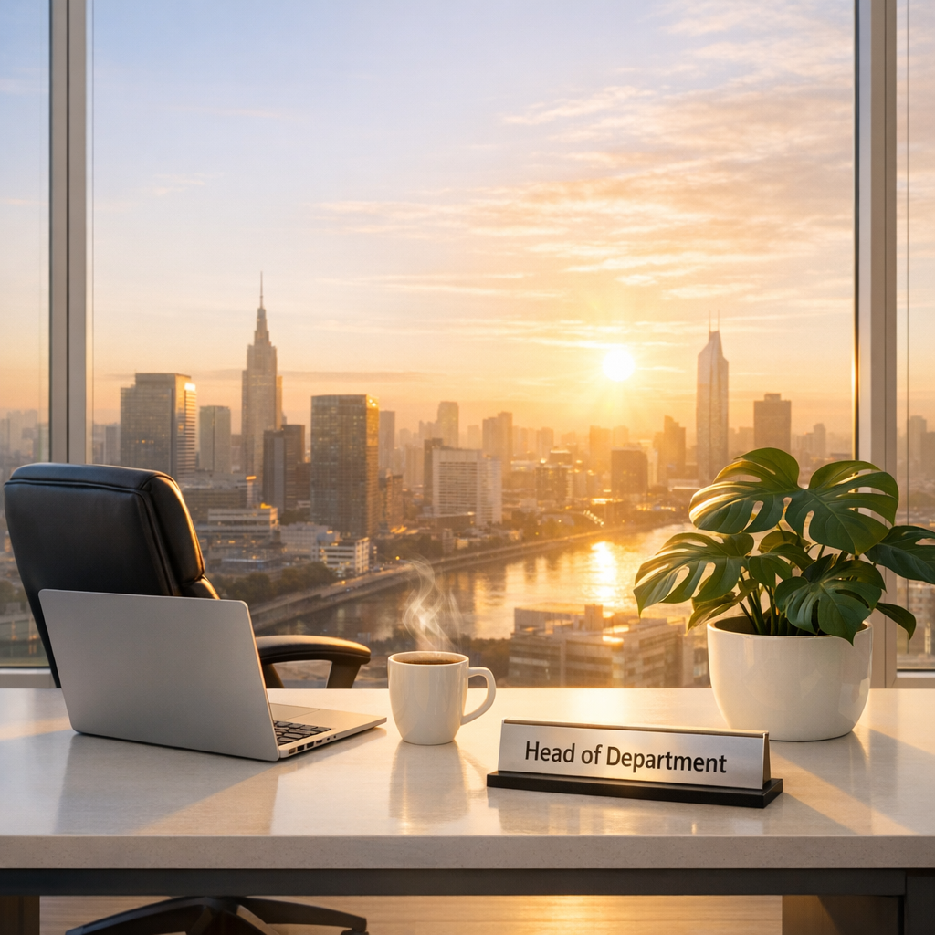 Так выглядит победа, за которую не стыдно. Не в интригах измеряется сила, а в спокойном утре за столом, который ты заняла по праву.
Здесь пахнет кофе, а не сплетнями. Здесь есть вид на город, а не на спины конкурентов. 🌇☕
