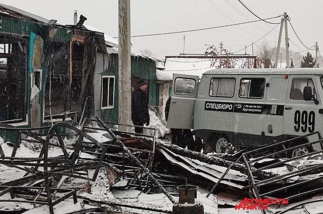    Пожар дома милосердия в Кемерове. Фото: АиФ/ Инна Лапина