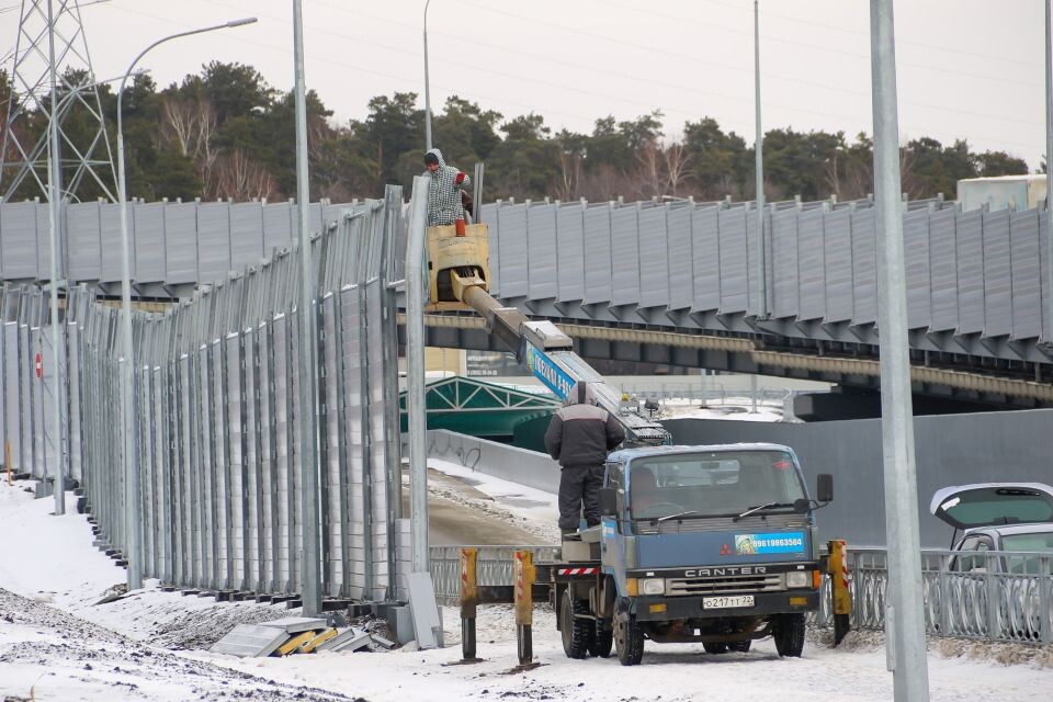    Новая транспортная развязка на Змеиногорском тракте . Источник: Виталий Барабаш/"Толк"