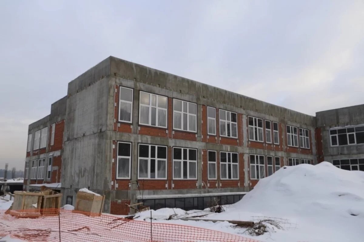    В Иркутске строят школу на 1225 мест в микрорайоне Союз