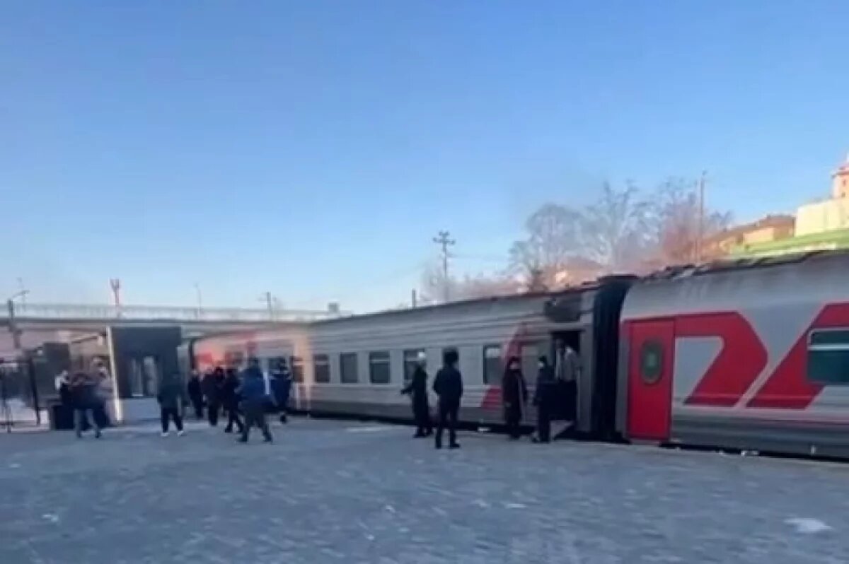    Сбой в движении поездов на Владивосток случился из-за ЧП в Хабаровском крае