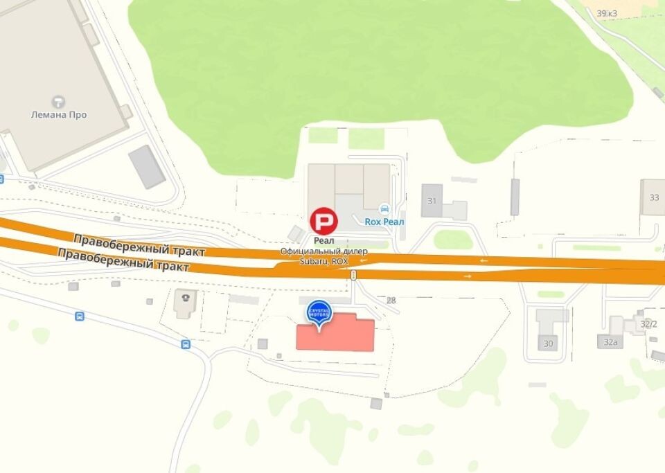    Правобережный тракт, 26. Источник: 2ГИС