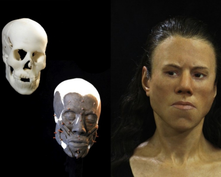 Реконструкция лица Авги