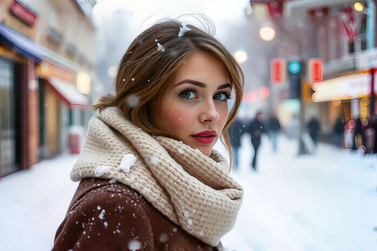 Днем 11 февраля столбики термометров покажут на 1–4 °C меньше, чем ранее.  Фото: Изображение сгенерировано с помощью ИИ / Маргарита Неклюдова