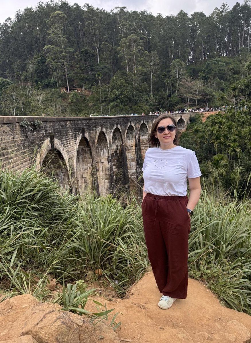 У 9-арочного моста