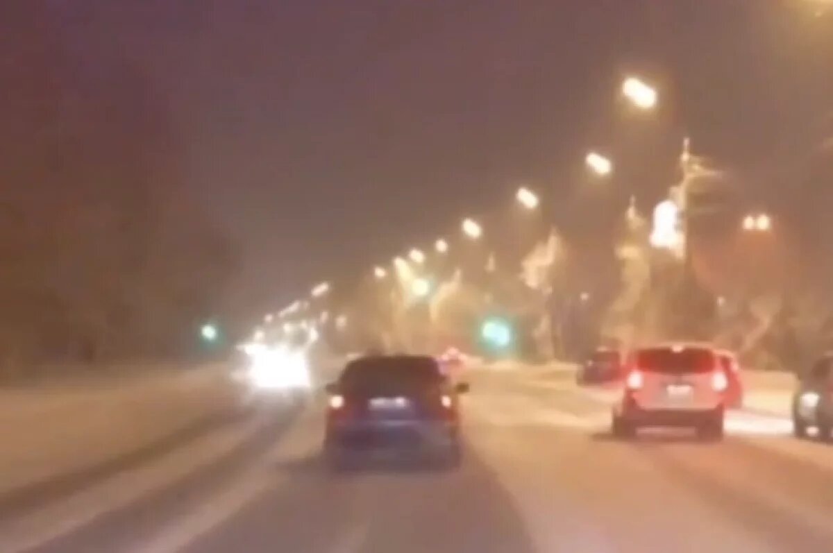    В Красноярске полиция стреляла по колёсам машины пьяного водителя