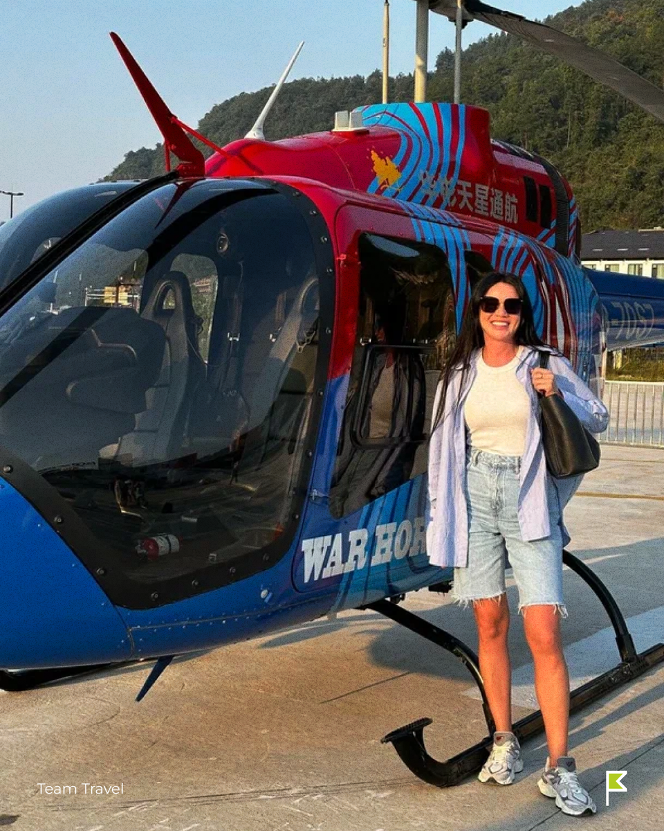 И отправиться на вертолетную прогулку