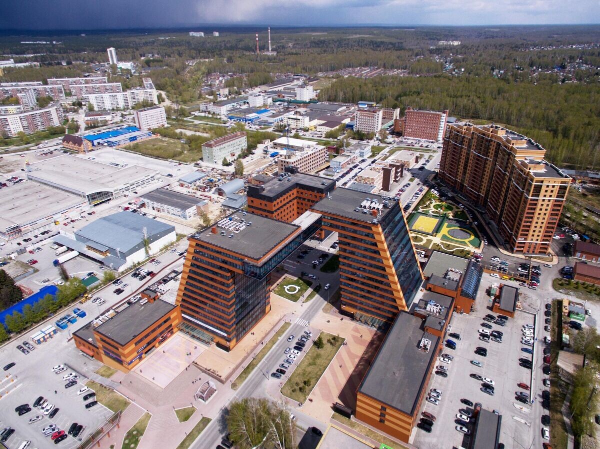    Общий вид на технопарк в Новосибирском академгородке | © РИА Новости / Александр Кряжев