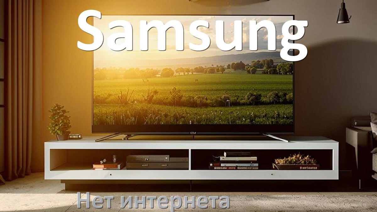 
Почему нет интернета на телевизоре Samsung не работает и пропал