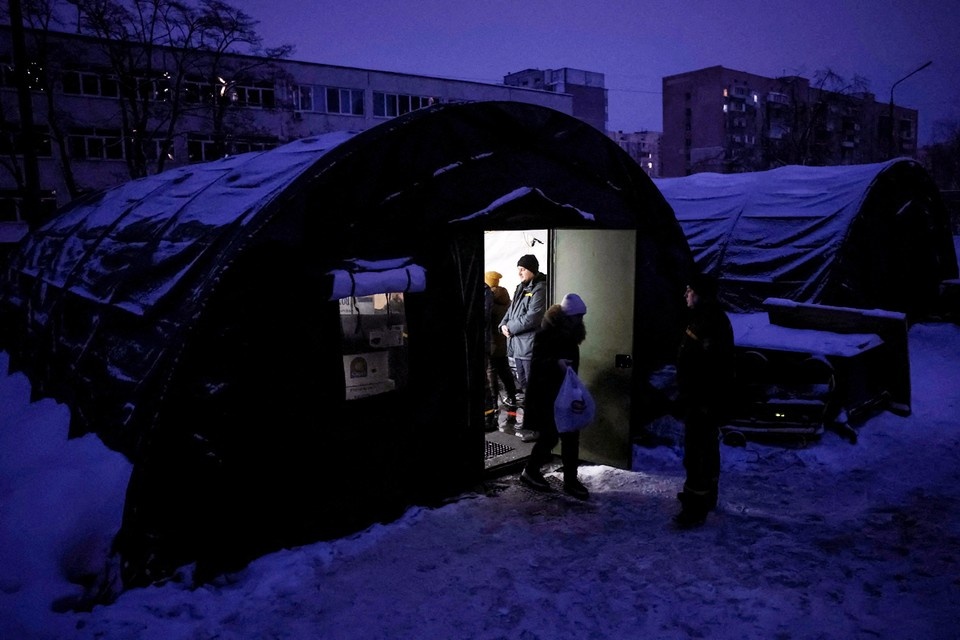    Киев наводнили палатками «незламности» REUTERS