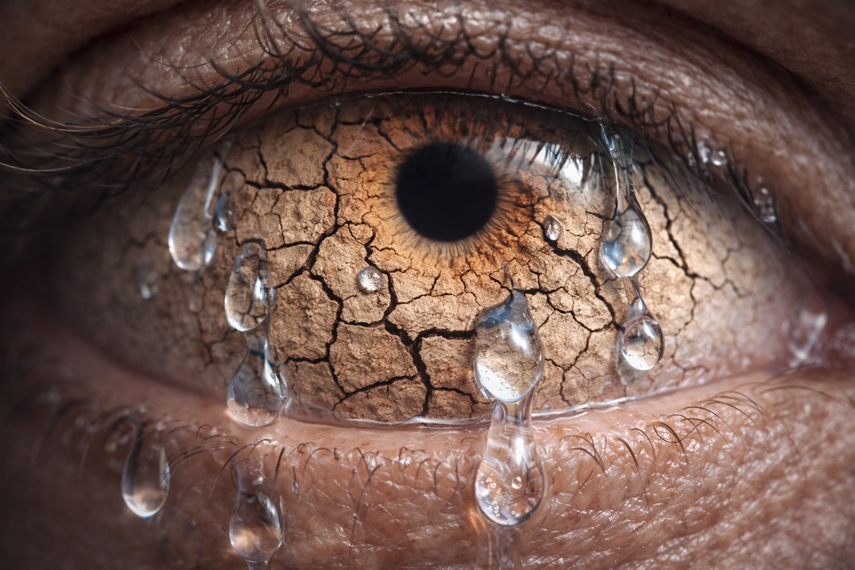 Почему при синдроме сухого глаза бывает слезотечение