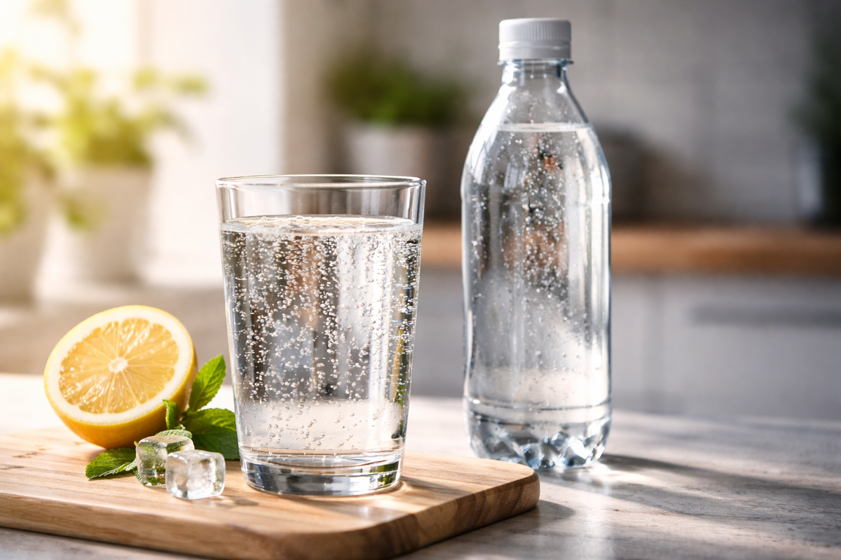 Вода с газом