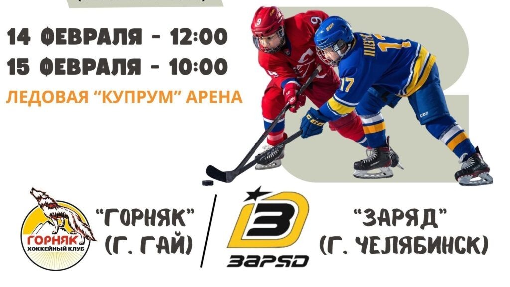     Гайчане примут у себя гостей из Челябинска. Фото: физкультурно-оздоровительный комплекс Горняк.