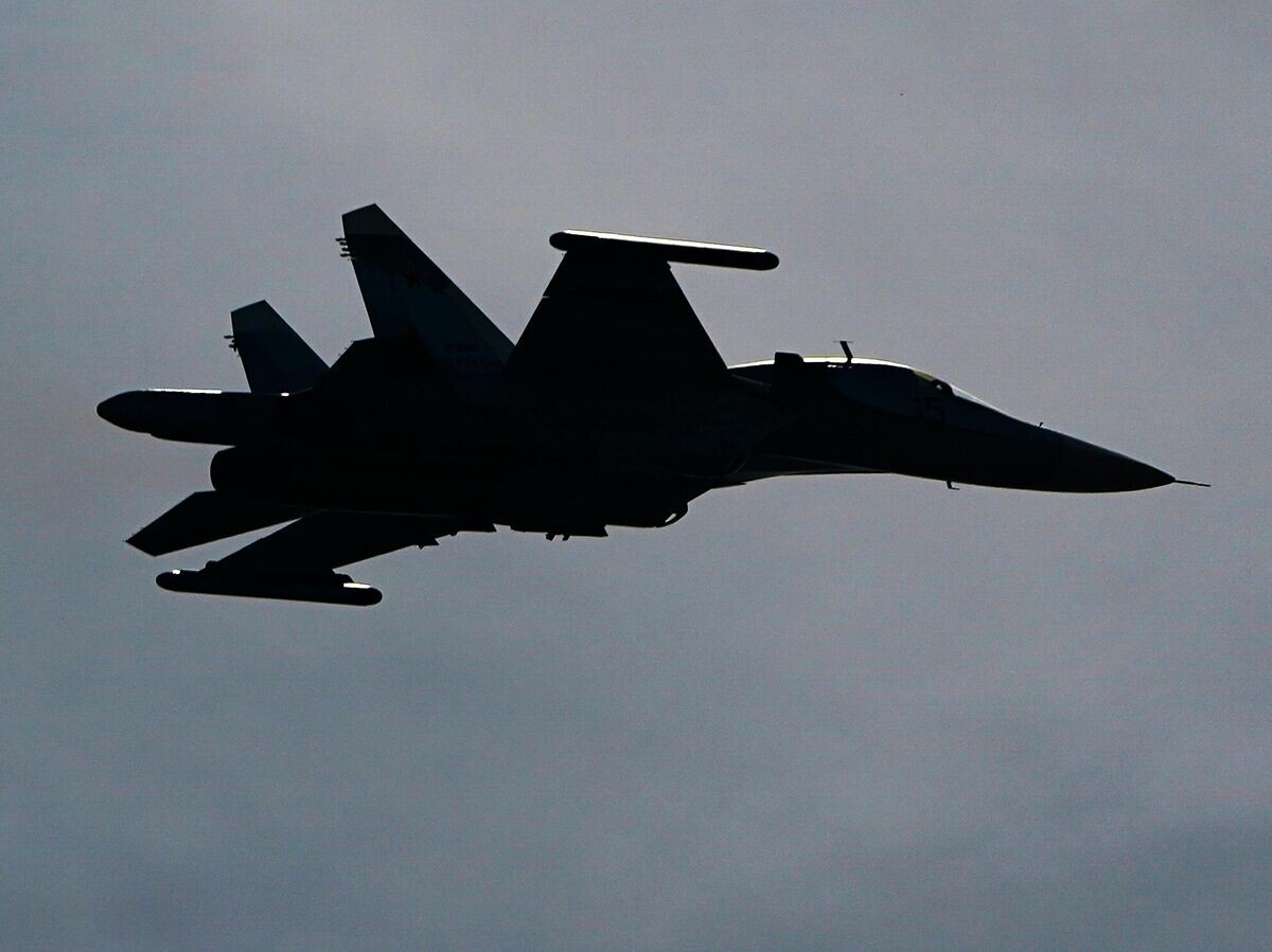    Истребитель-бомбардировщик Су-34 | © РИА Новости / Александр Вильф