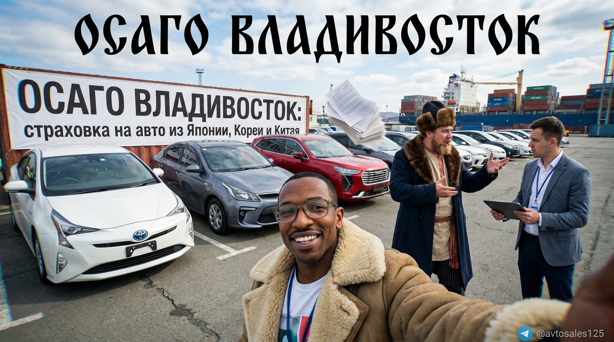    Быстрое оформление страховки на авто из Азии во Владивостоке Авто Сейлс