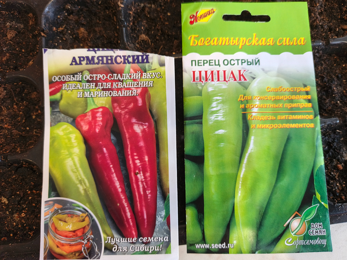 Мои приобретенные семена.