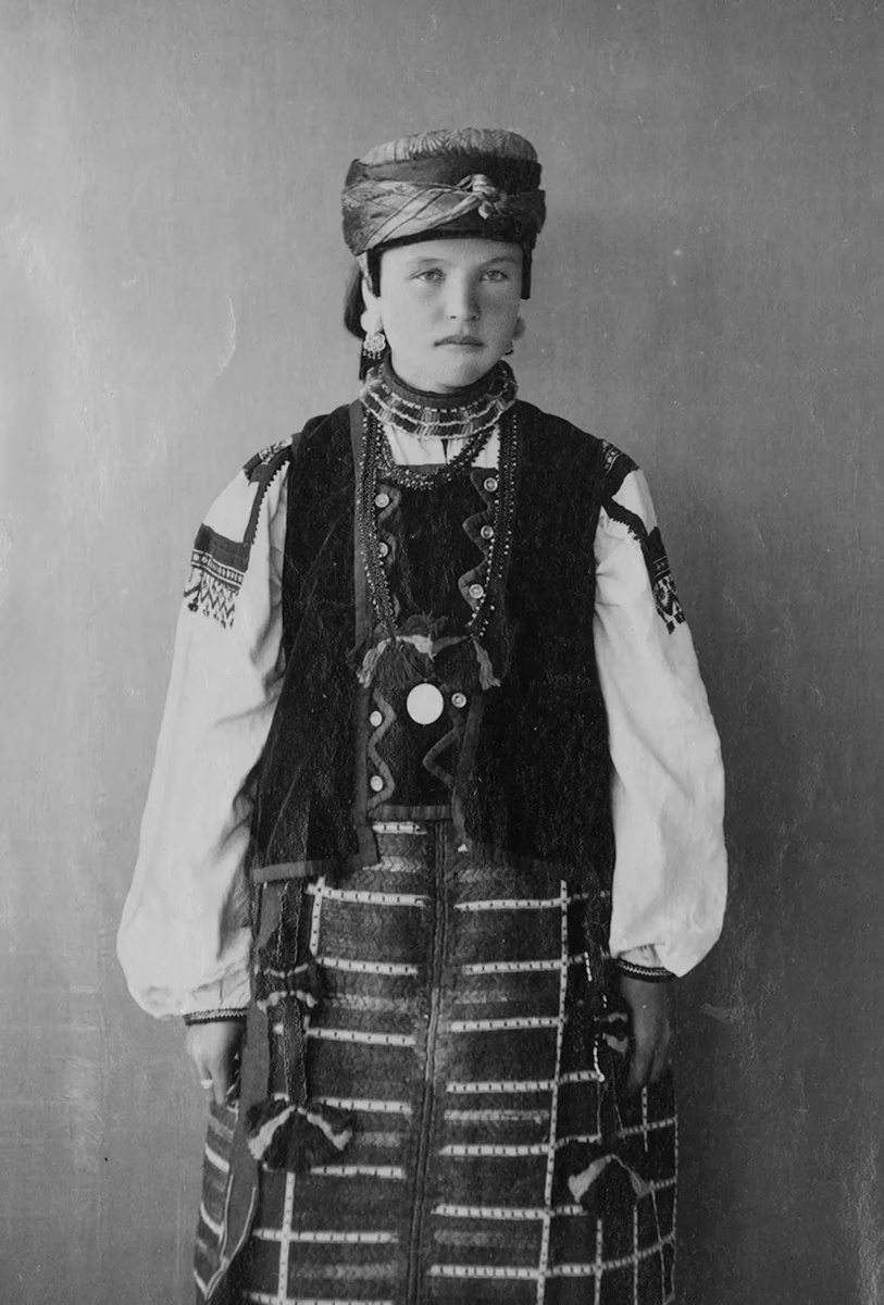 Традиционные русские костюмы из коллекции Натальи Шабельской