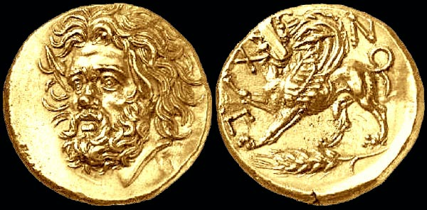 Золотой статер из Пантикапея - самая дорогая античная монета в мире