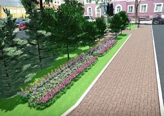 В Андриановском сквере появится теневая цветочная композиция