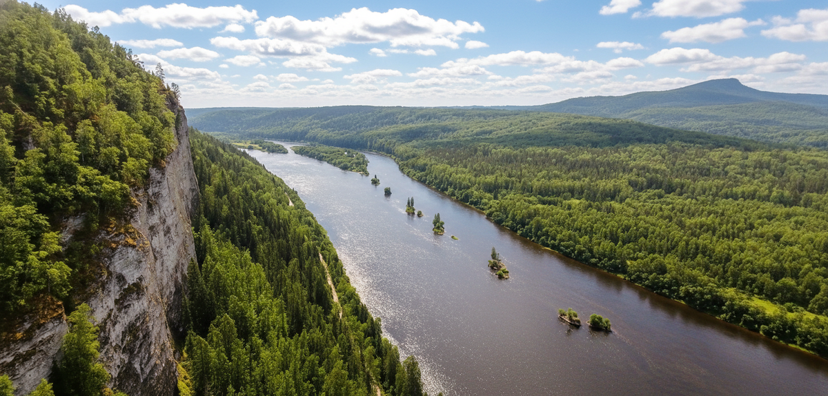Вид с камня Ветлан (Фото: Nixe (Bearna Team))