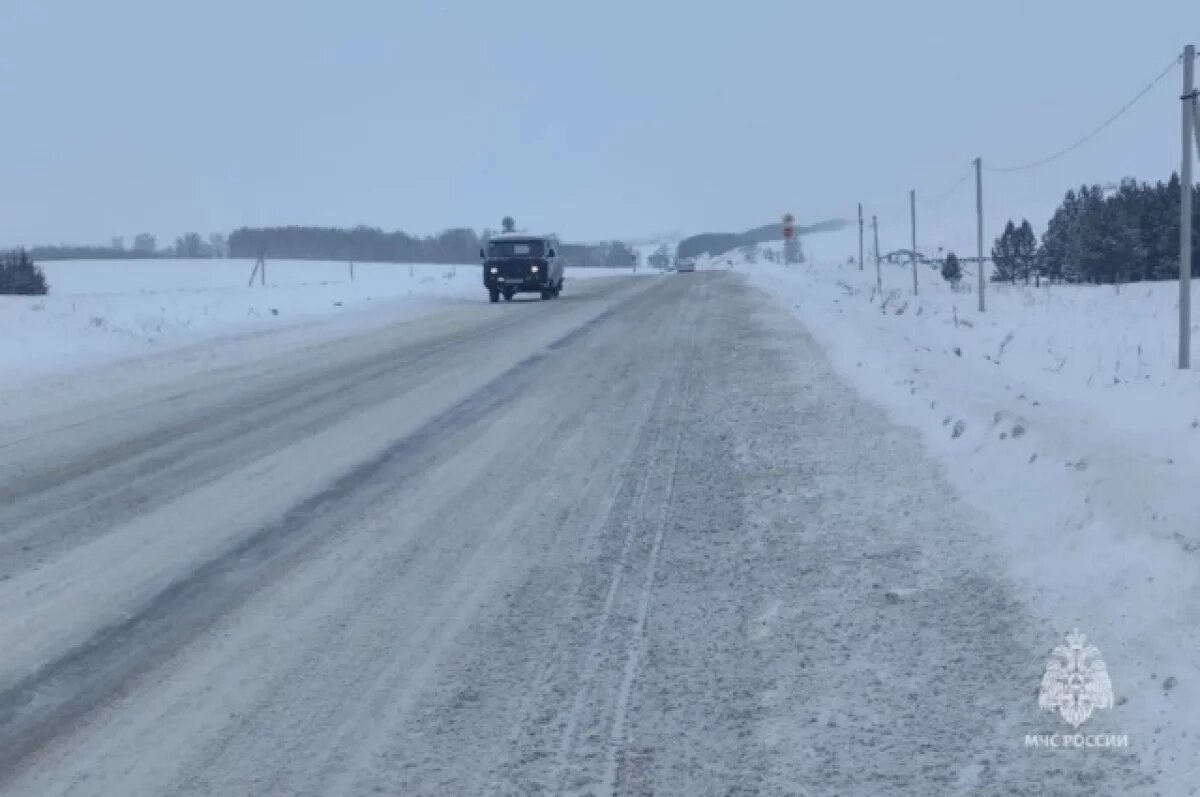    Из-за непогоды в Башкирии закрыли участок трассы М-5