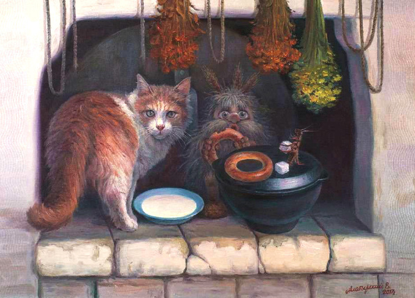 "Врасплох." Источник изображения : artistvyacheslavalatyrsky и Яндекс картинка