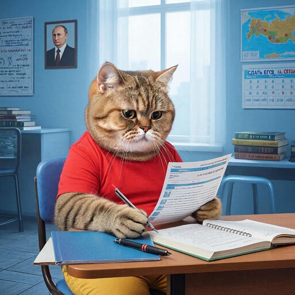 Не знаю почему нейросетка вставила Владимира Влабимировича, но получилось хорошо. 