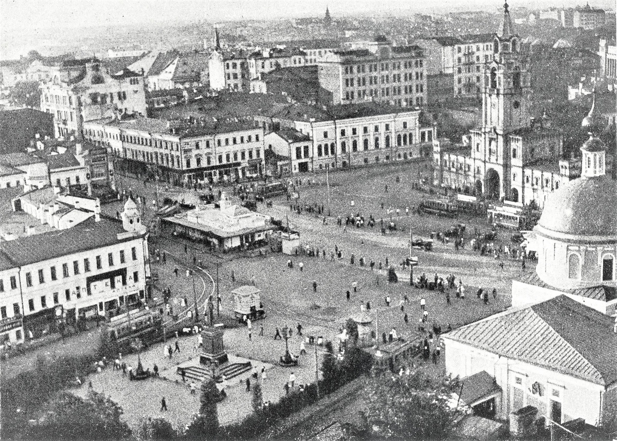 Страстная площадь, 1920-1924 годы. Фото: pastvu