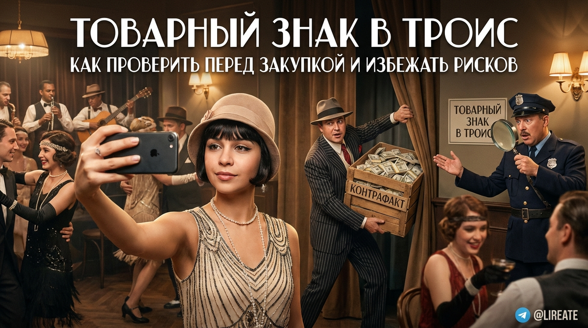    Пример проверки товарного знака в системе ТРОИС Лирейт