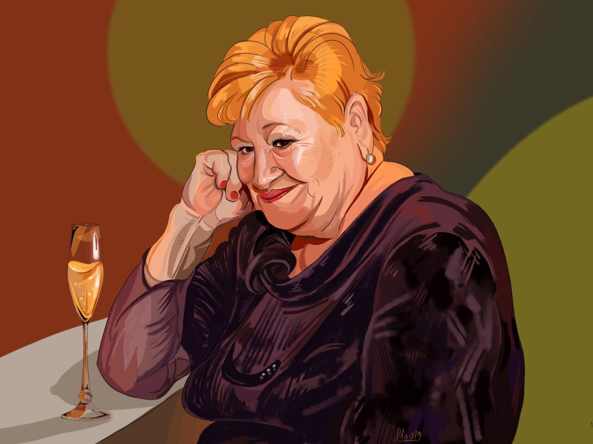 Раиса Тутуркина. На ее долю немало выпало… Рисунок Май 19