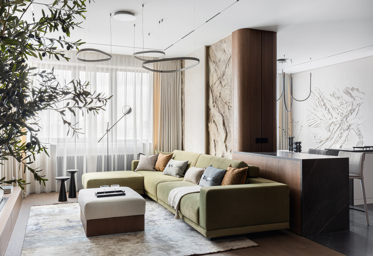 Премиальный интерьер по дизайн-проекту студии VPROEKTE. Фото VPROEKTE.