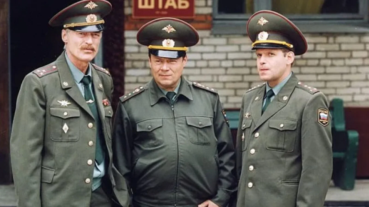 Кадр из т/с "Солдаты"