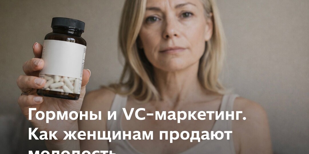 Гормоны и VC-маркетинг. Как женщинам продают молодость
