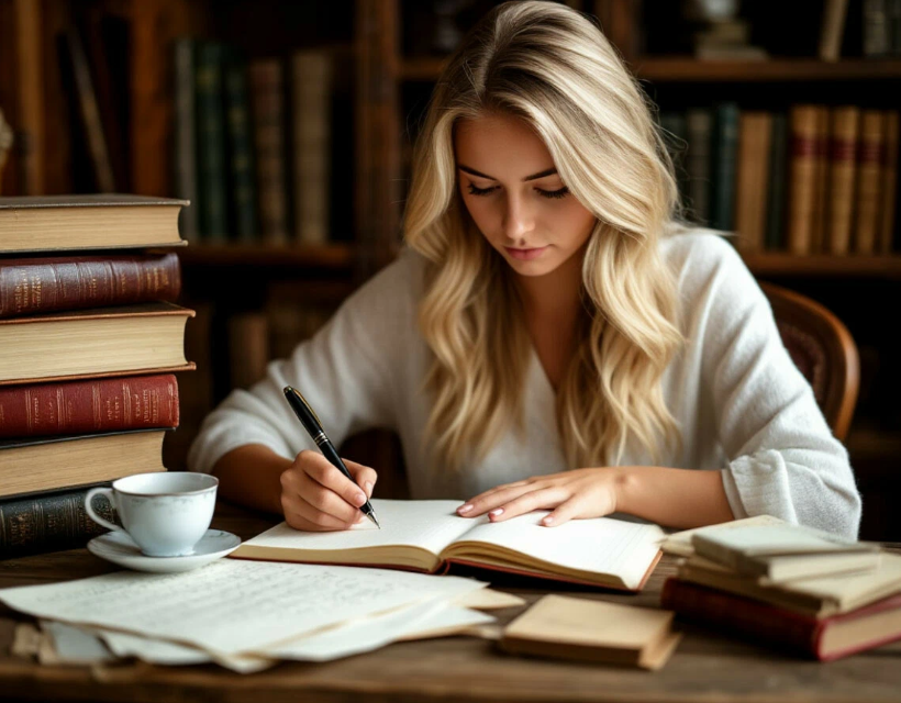 Писательское дело нелёгкое, но очень увлекательное