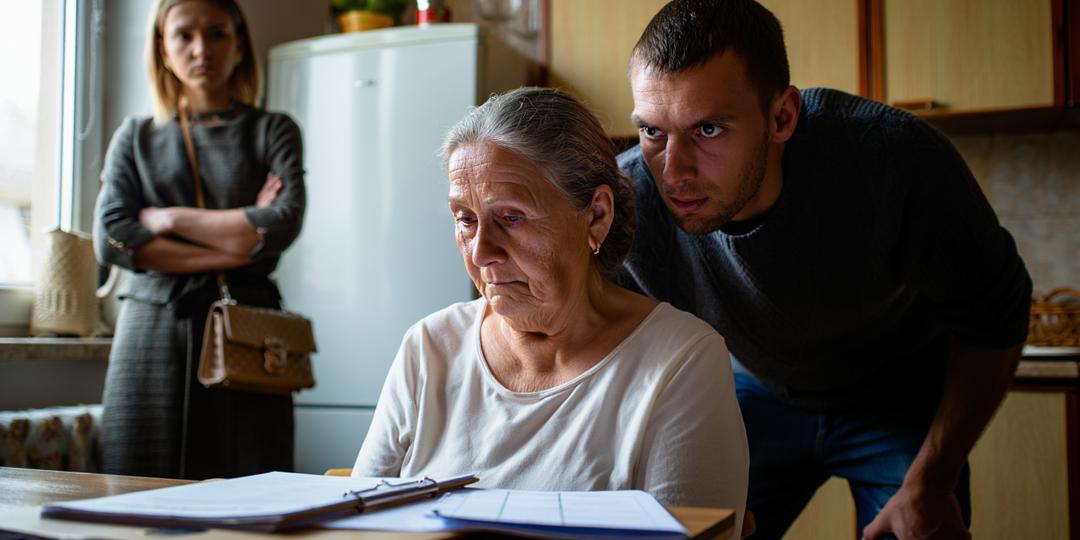 – Зачем тебе одной трёхкомнатная? Съезжай в однушку, нам нужнее! – заявил сын с невесткой