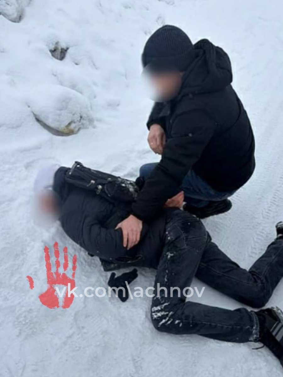 Задержание преступника