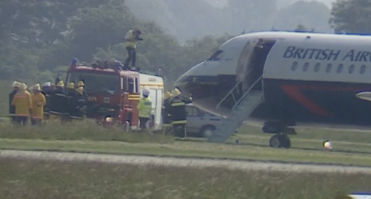 После посадки