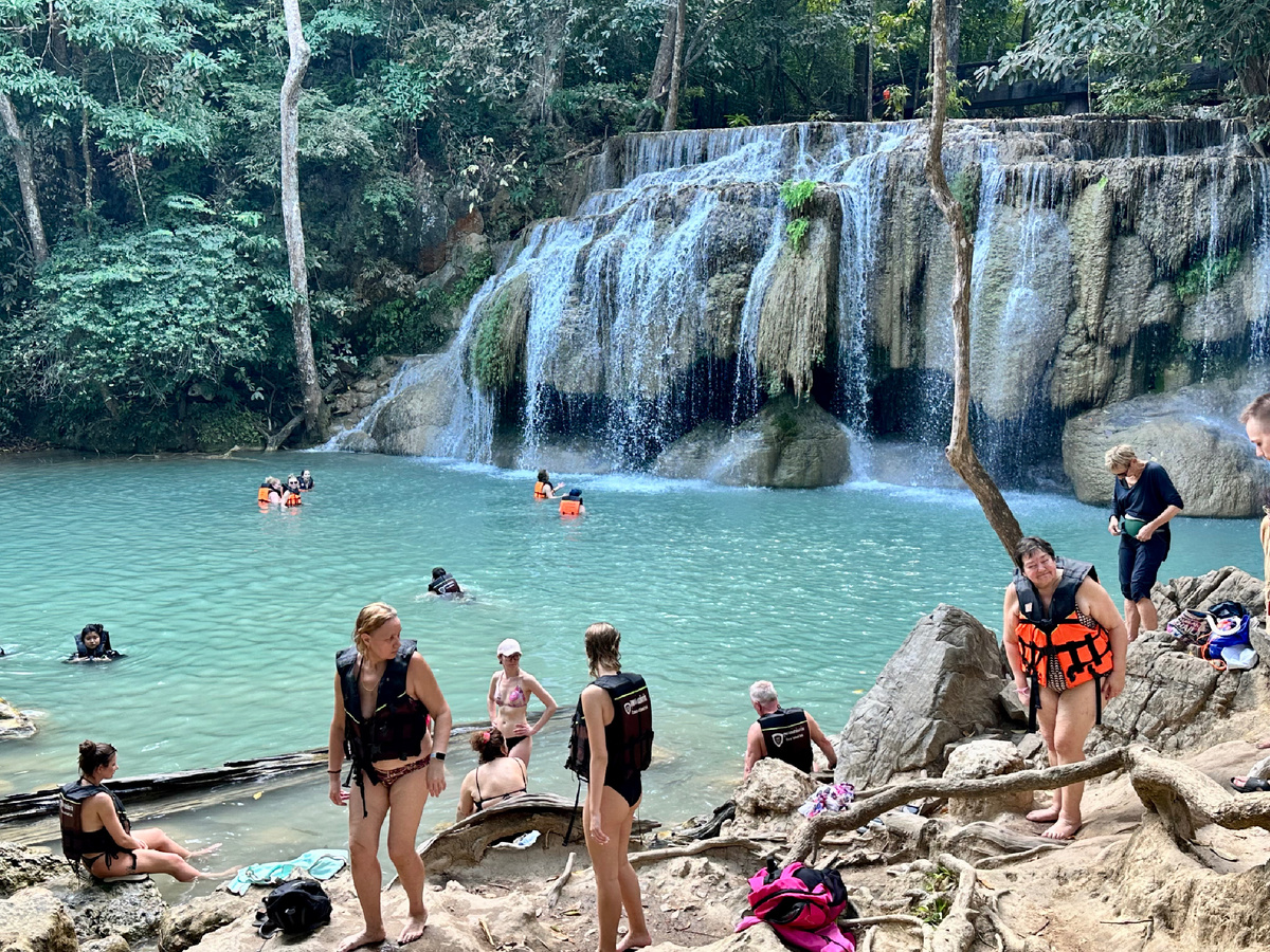 Водопад Эраван. Таиланд.