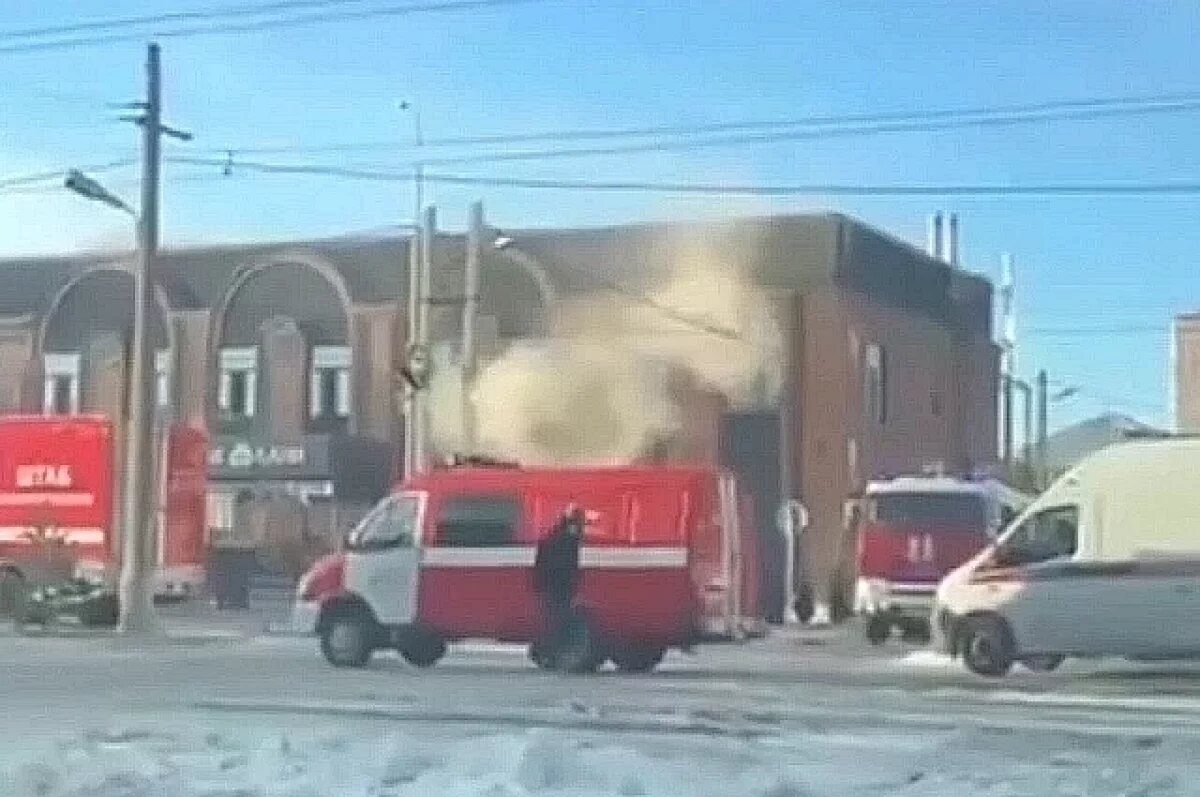    В Волгограде вспыхнули «Те самые бани» — видео