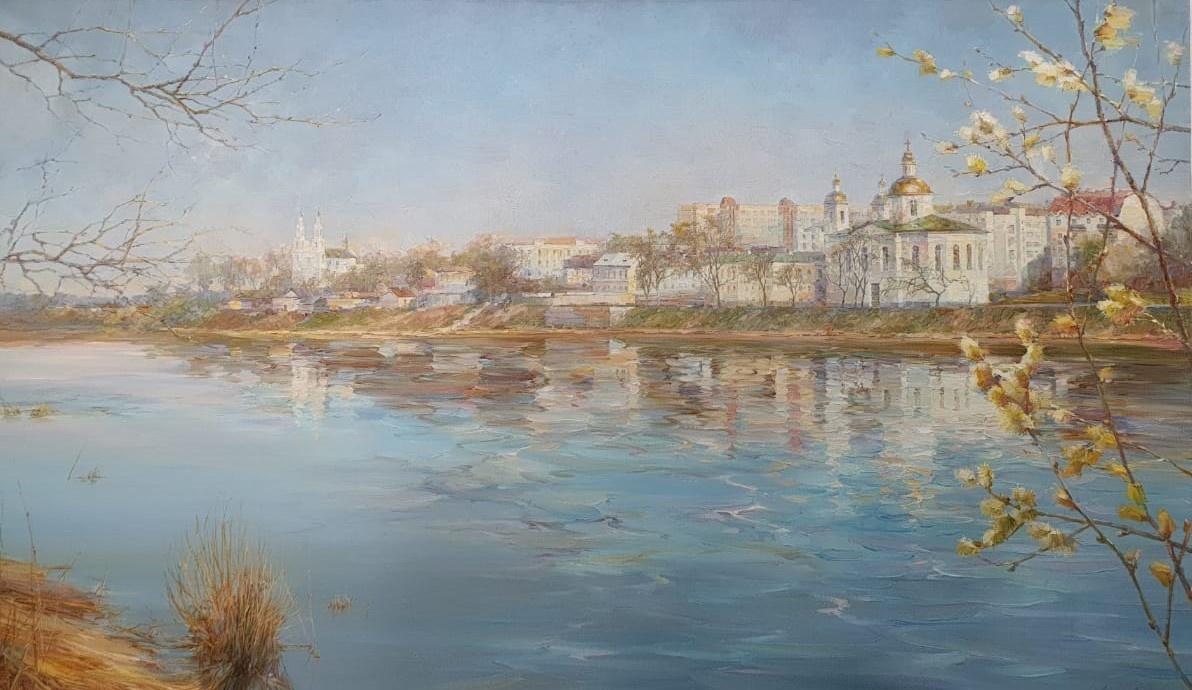 Олег Тимошин Половодье 2011 холст, масло