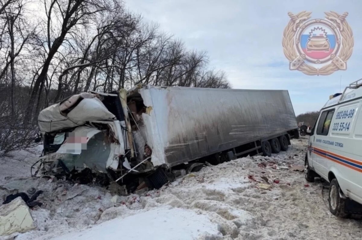    Водитель Scania погиб в ДТП с грузовиком на трассе М-5 «Урал»