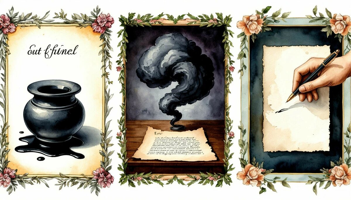 Ошибка — это факт (пролитые чернила). Самоедство — это буря, которую мы вокруг него создаём. А вера в себя начинается с чистого листа, который мы можем подложить поверх того и другого.