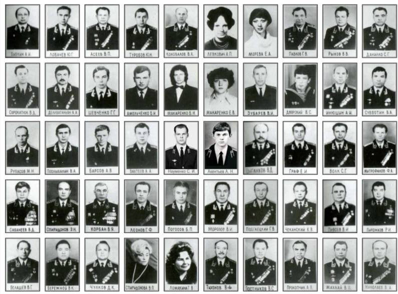 Погибшие в катастрофе