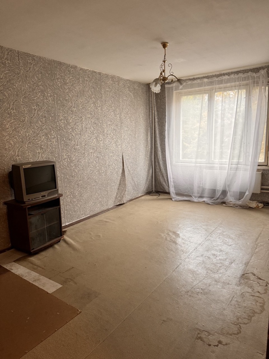 Вот так выглядела квартира при покупке 